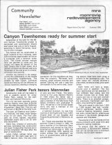 Julian Fisher - 1908 Community newsletter